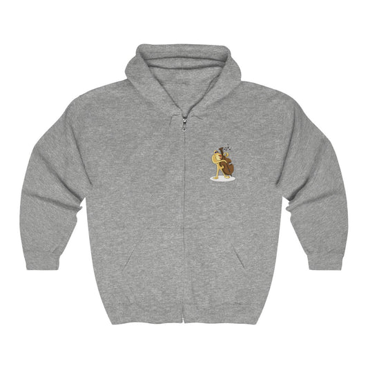 Unisex Zip Hoodie - Jazz Starman