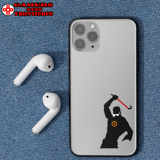 Transparent Outdoor Sticker - Freeman