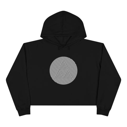 Triforce Stealth Crop Hoodie