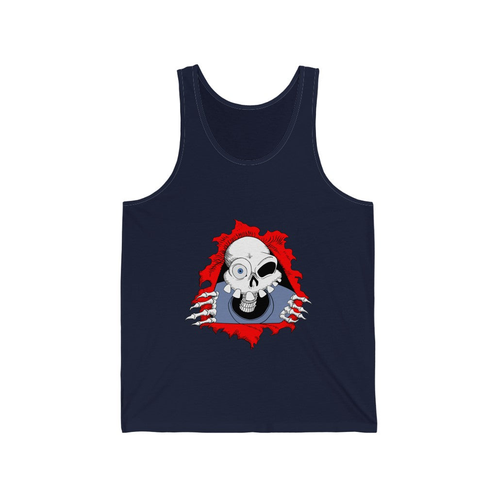 Navy MediEvil Tank T Shirt Gaming Fashion