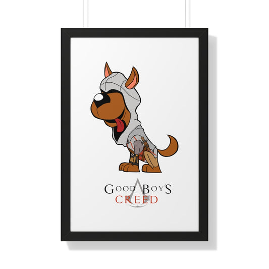 Framed Poster - Good Boy’s Creed