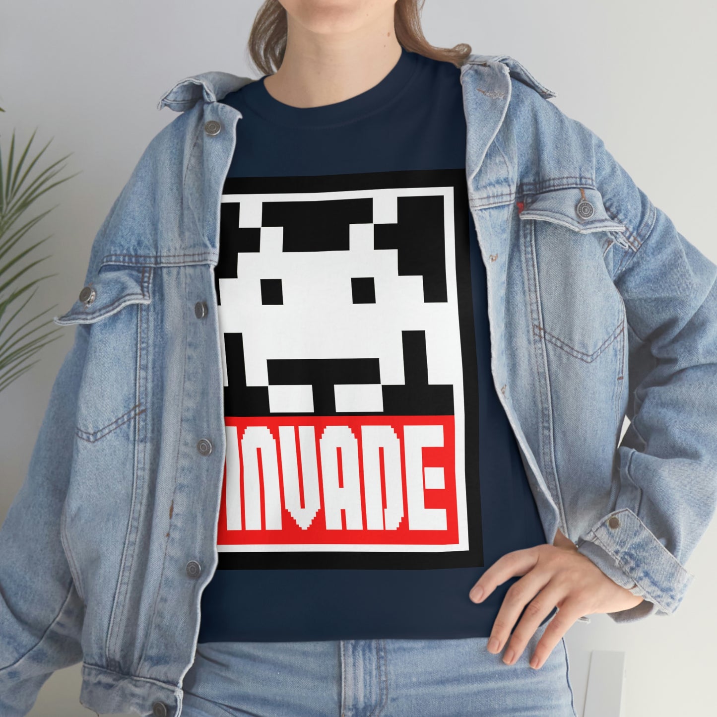 Space Invaders Men's Tee - Obey and Invade