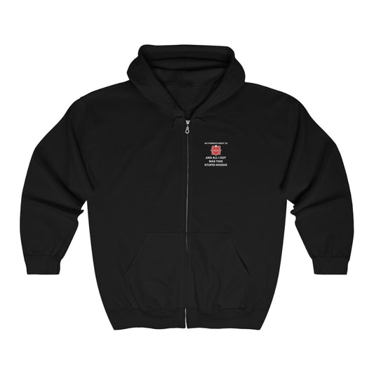 Unisex Zip Hoodie - S#!tty Shinra Souvenir
