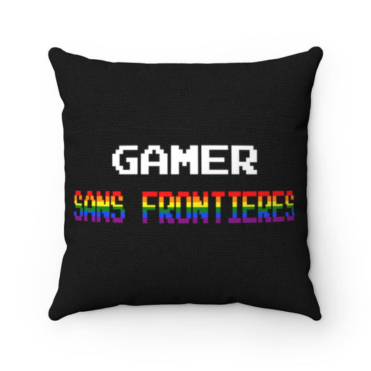 Gamers Sans Frontieres Pillow - LGTB+GSF