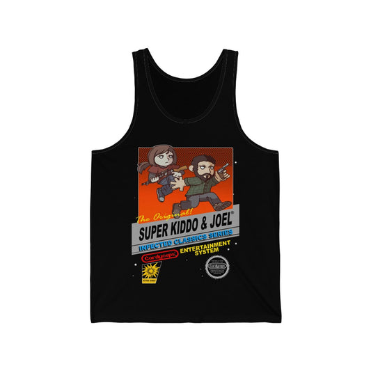 Black TLU | The Last of Us Tank T Shirt Gaming Fashion