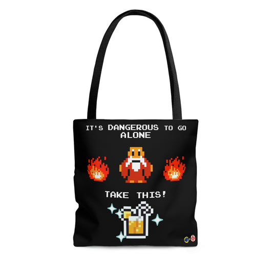 ALS x GSF Tote Bag - It's Dangerous to go Alone