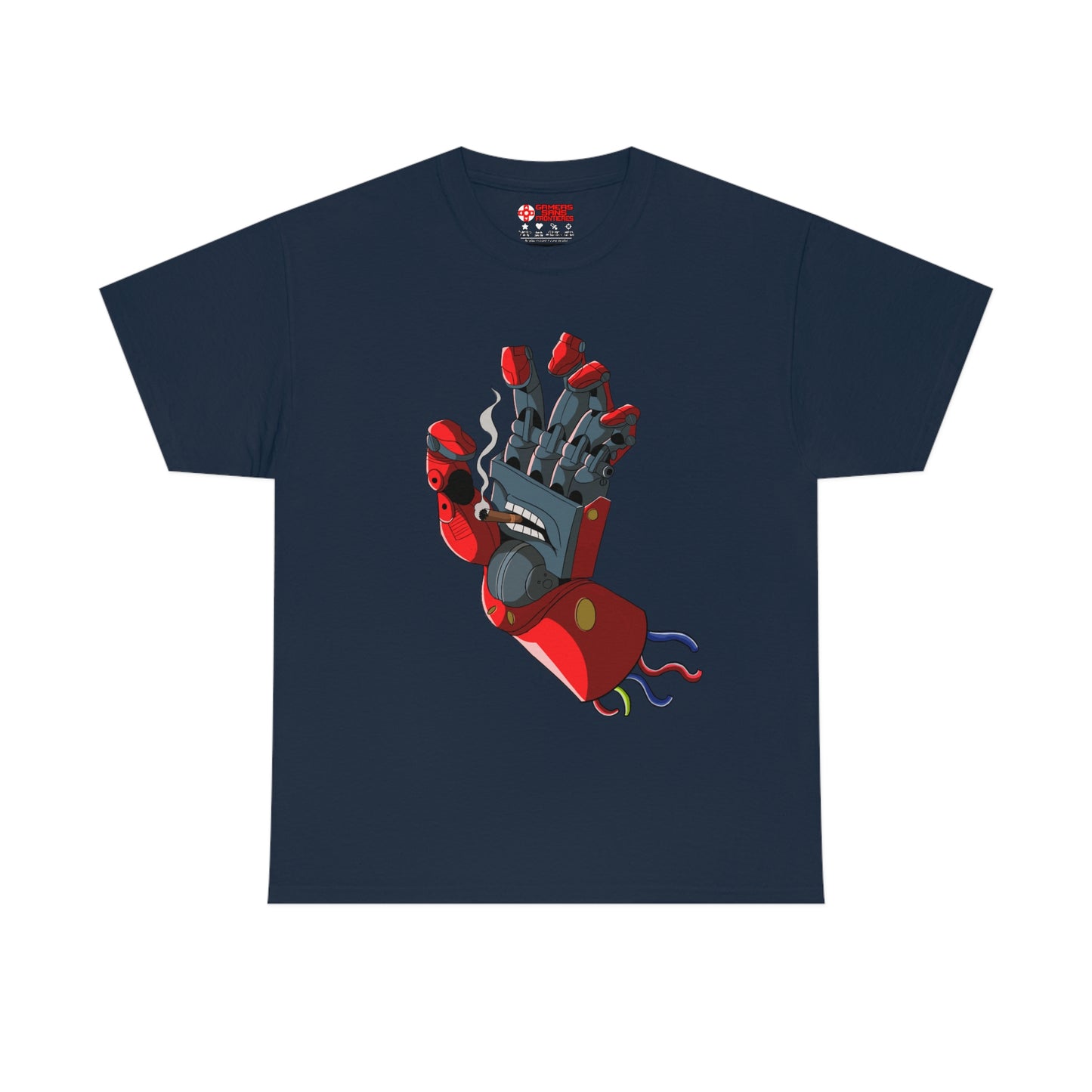 Metal Gear Men's Tee - Boss Smoking Hand