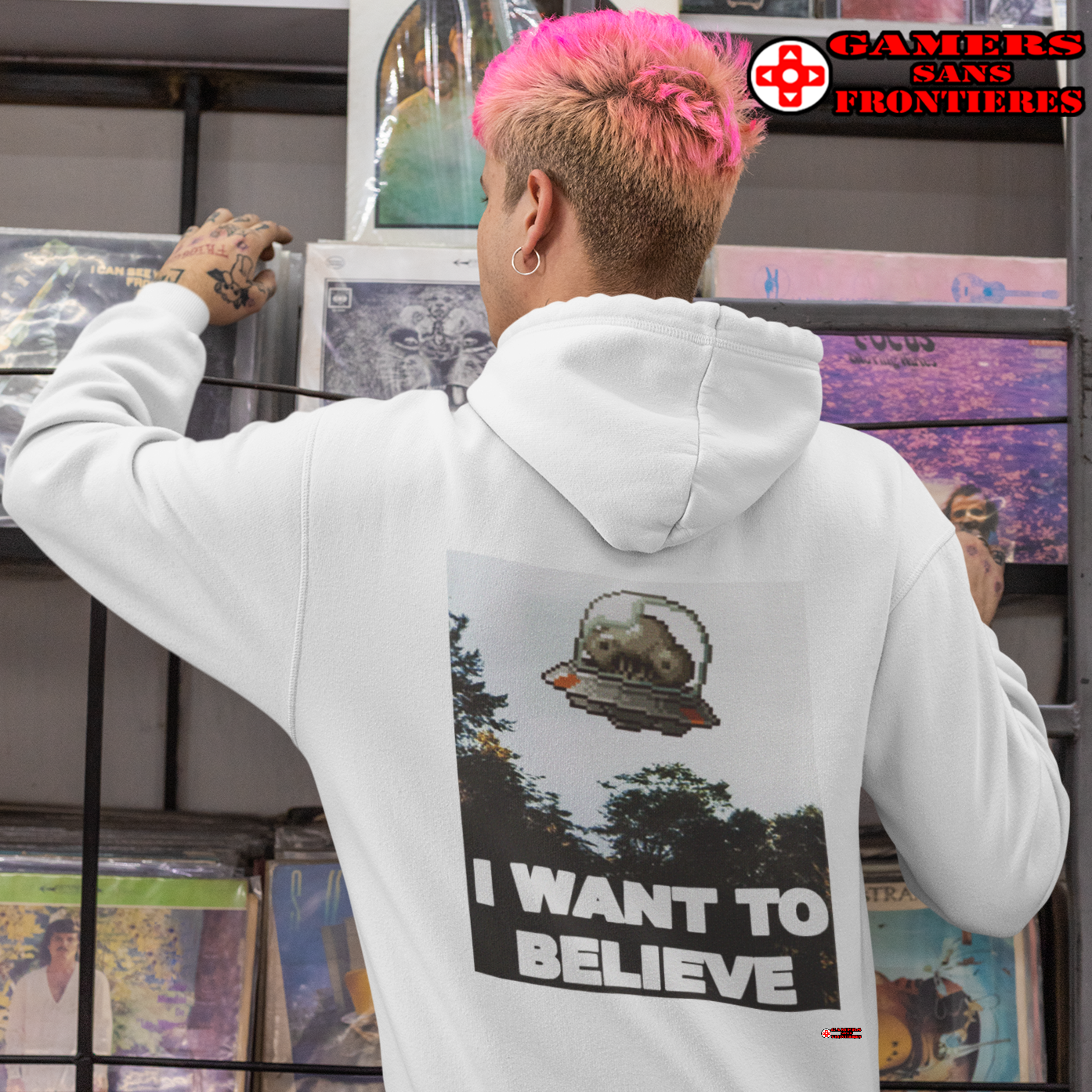 Unisex Hoodie - I Want to Believe