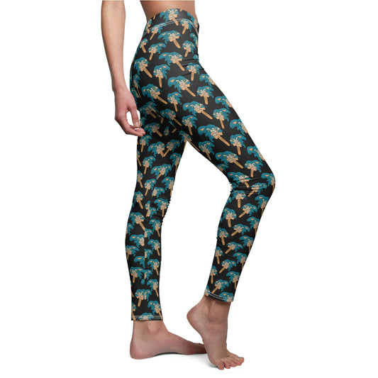 Women's Leggings - Melting Sonic pattern