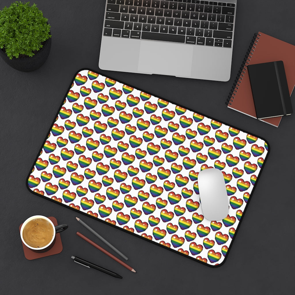 Extra Colorful Life Pattern Desk Mat