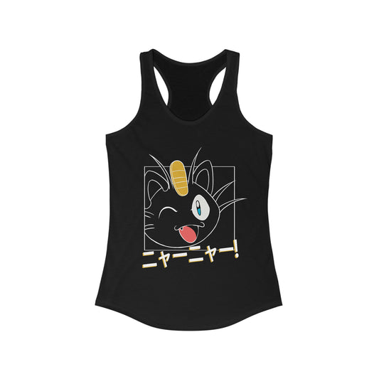 Pokémon Women's Racerback Tank - Meowth