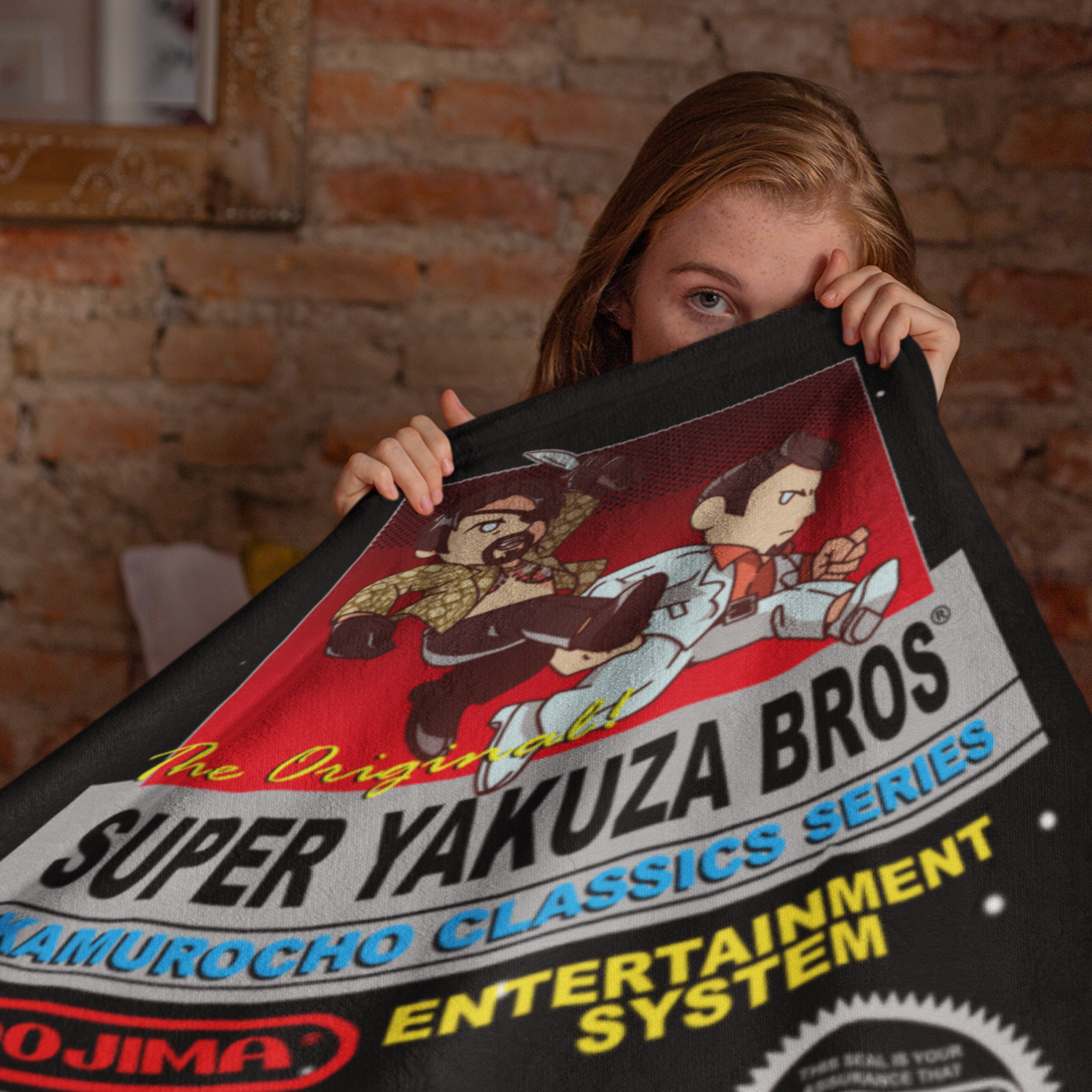 Yakuza Sherpa Blanket Gaming Merch