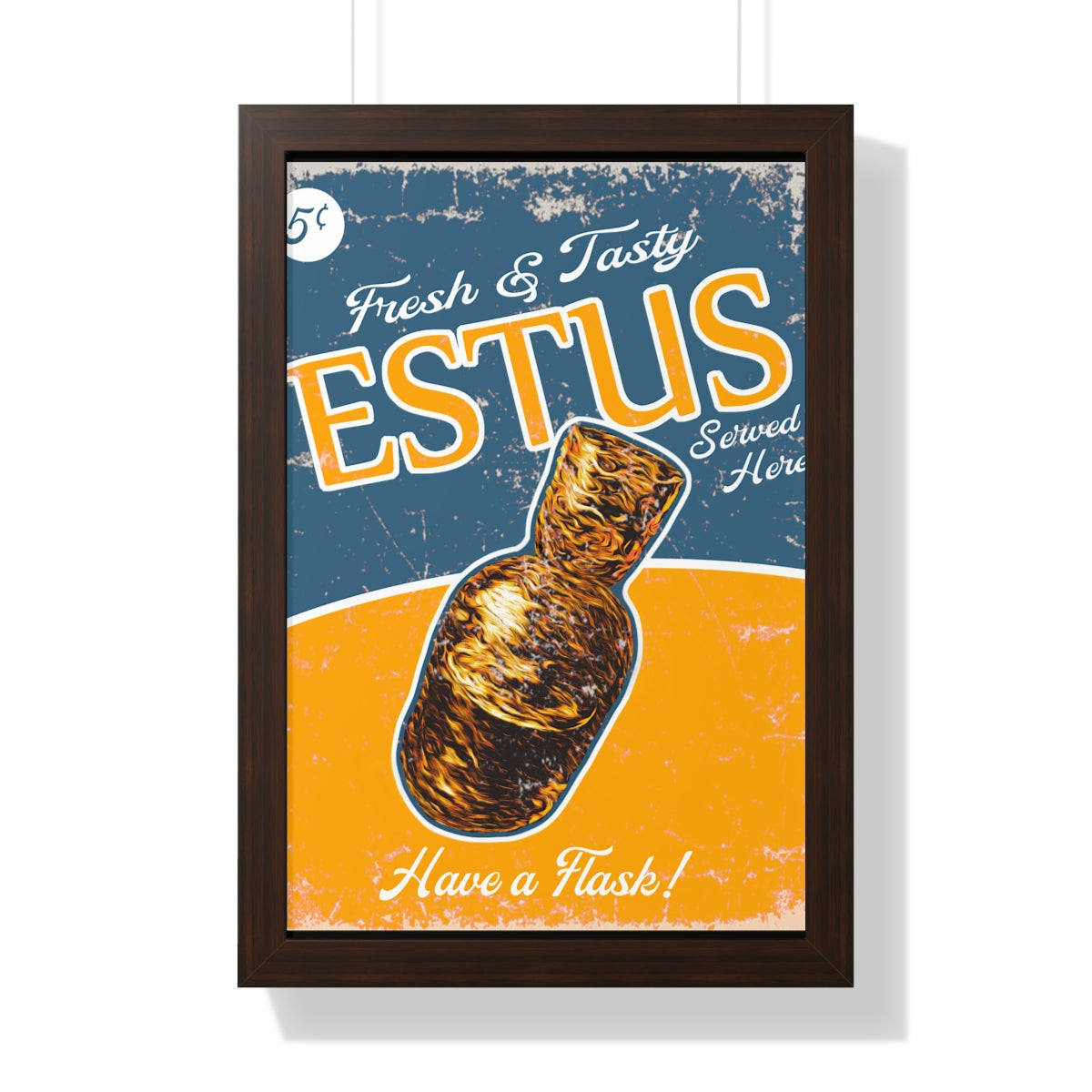 Framed Poster - Drink Estus