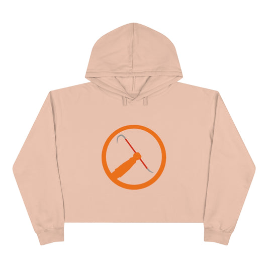 Pink Half-Life Crop Hoodie Gaming Merch