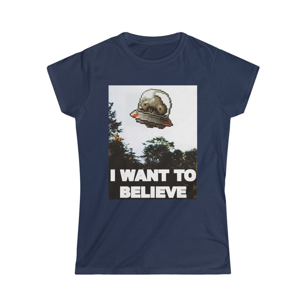 Women's Tee - I Want to Believe