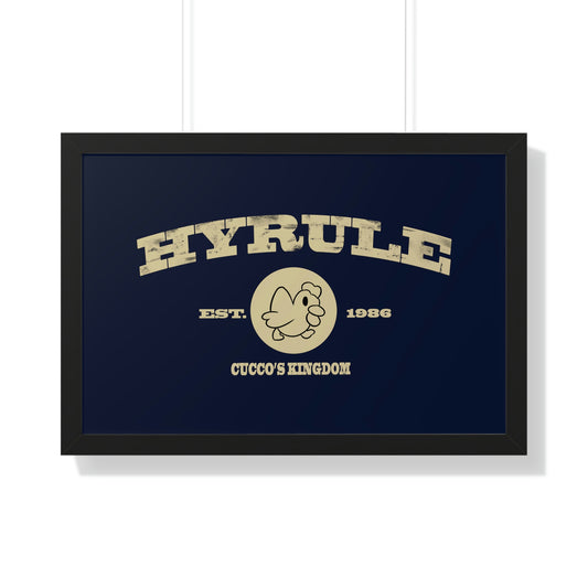 The Legend of Zelda Framed Poster - Cucco’s Kingdom