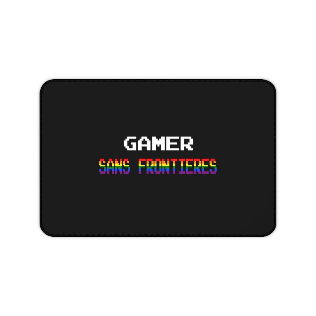 Gamers Sans Frontieres Desk Mat - LGTB+GSF