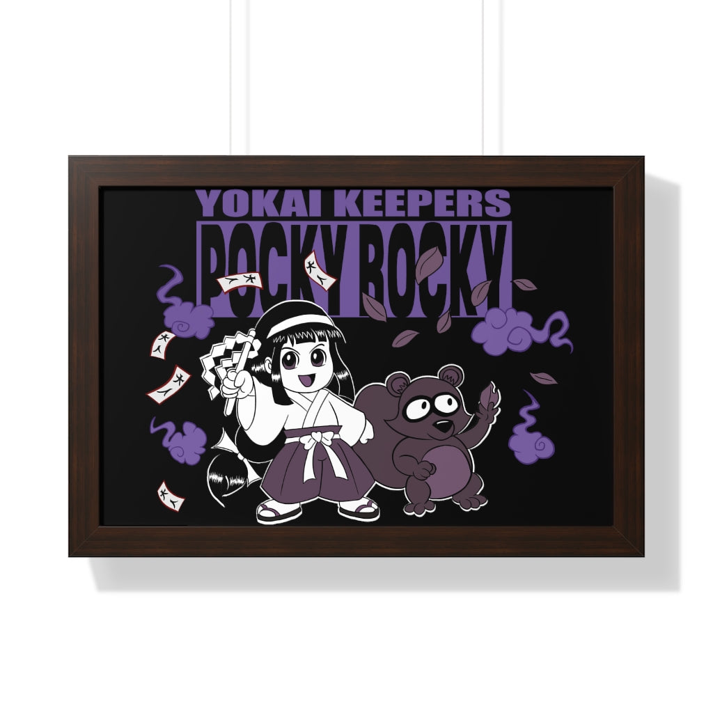 Framed Poster - Yokai Keepers