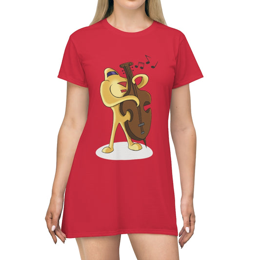 Women's Tee Dress - Jazz Starman