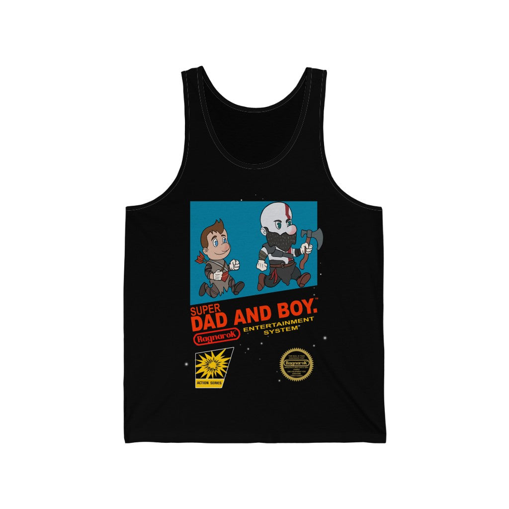 Black God of War Tank T Shirt Gaming Fashion