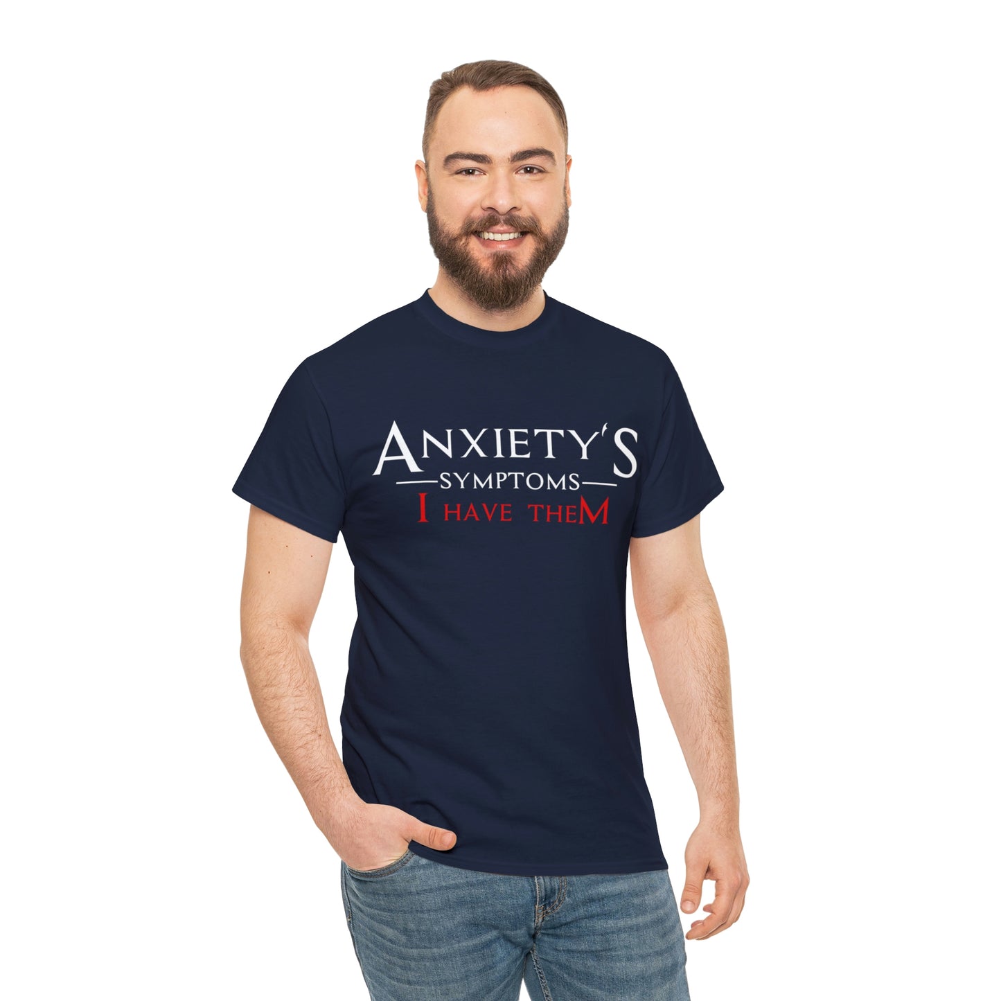 Men's Tee - Anxiety's Symptons