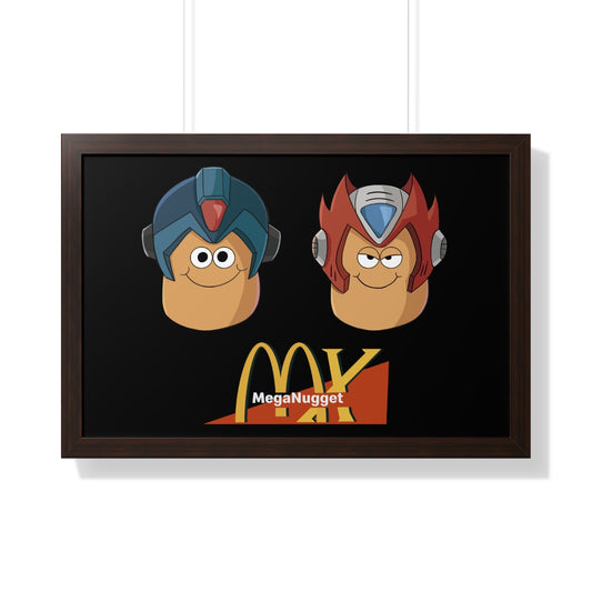 Framed Poster - Mega Nugget X