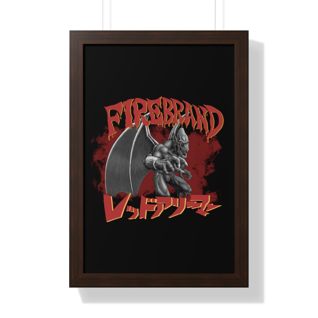 Framed Poster – Fireborn