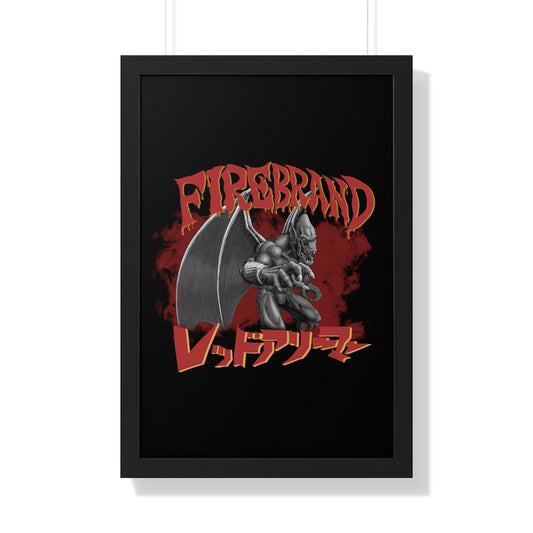 Framed Poster – Fireborn