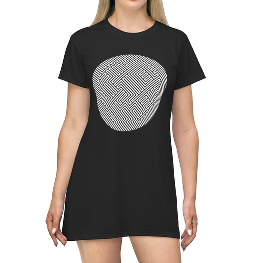 Women's Tee Dress - Mushroom Stealth