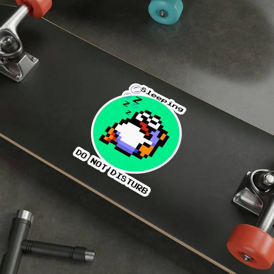 Super Mario World Die-Cut Sticker - Rip Van Sleeping