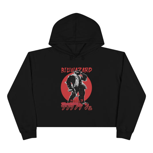 Women's Crop Hoodie - Chicago Typewriter