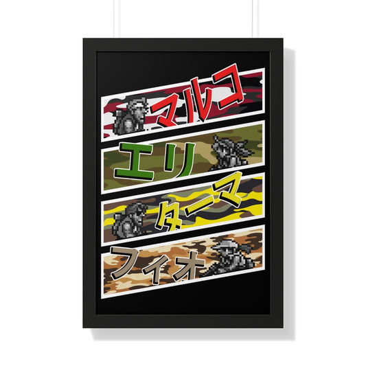 Framed Poster - Peregrin Camo