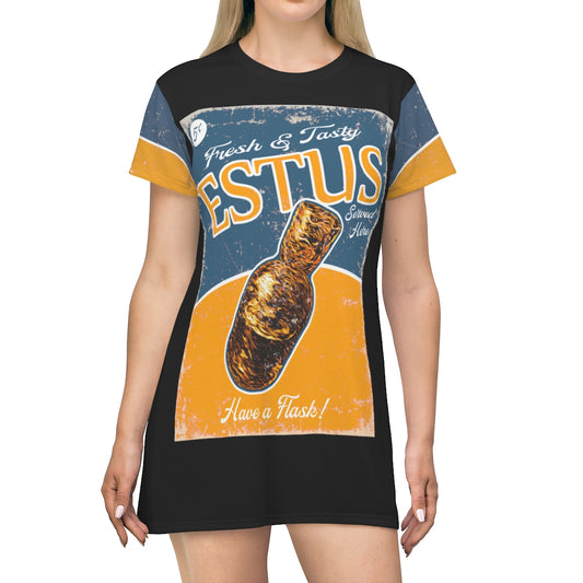 Women's Tee Dress - Drink Estus