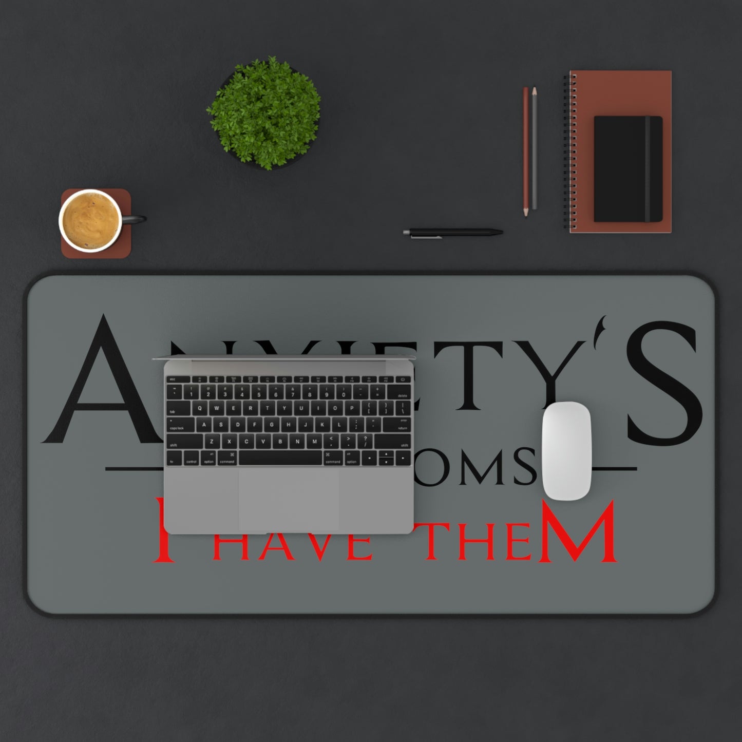 Desk Mat - Anxiety's Symptons
