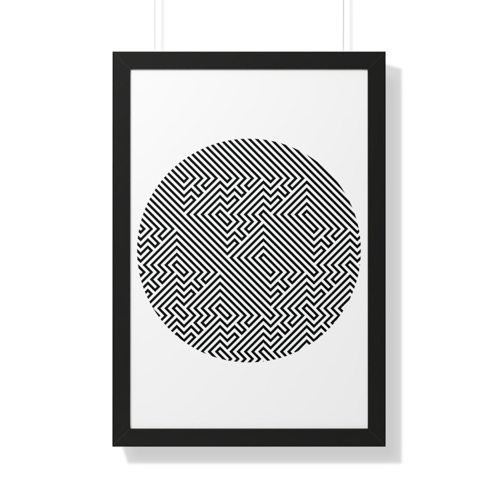 Framed Poster -  Tetris Stealth