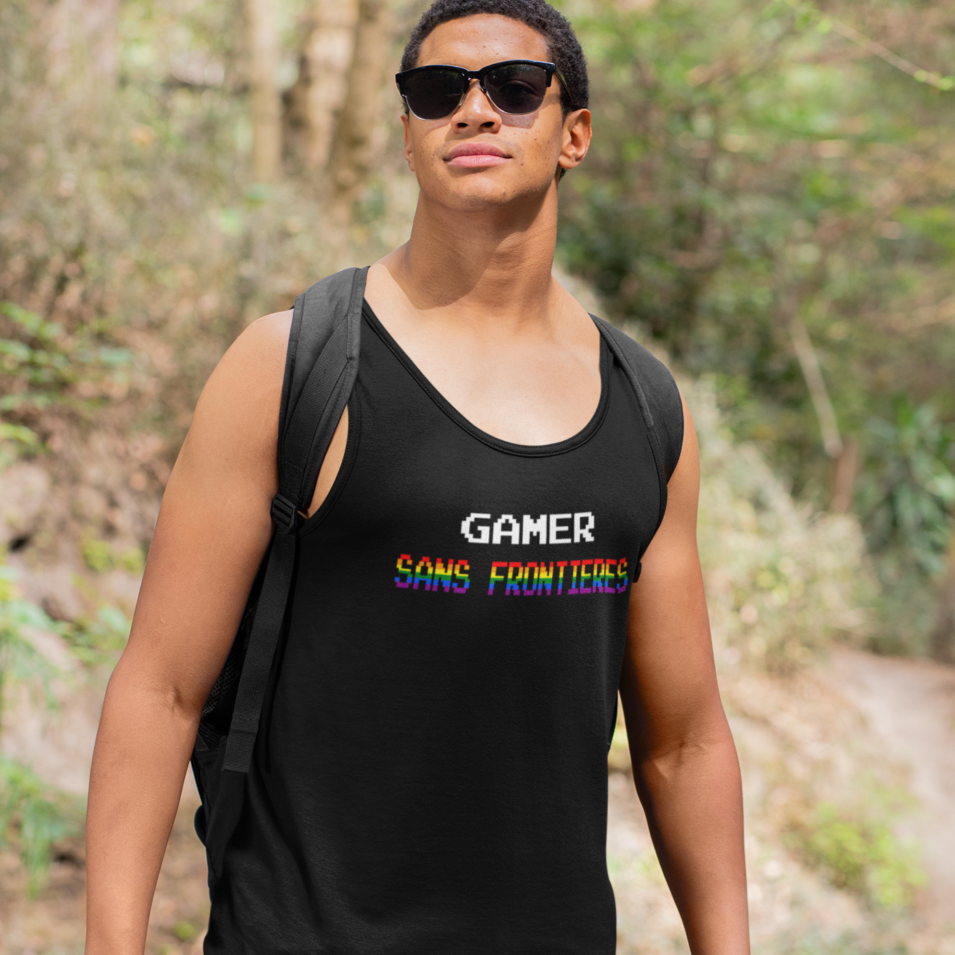 Gamers Sans Frontieres Men's Tank - LGTB+GSF