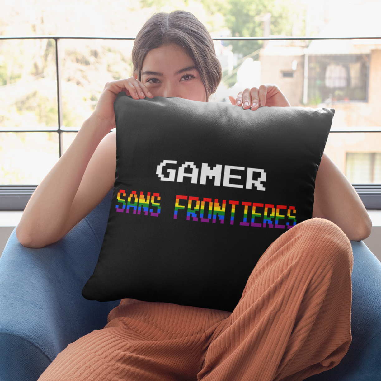 Gamers Sans Frontieres Pillow - LGTB+GSF