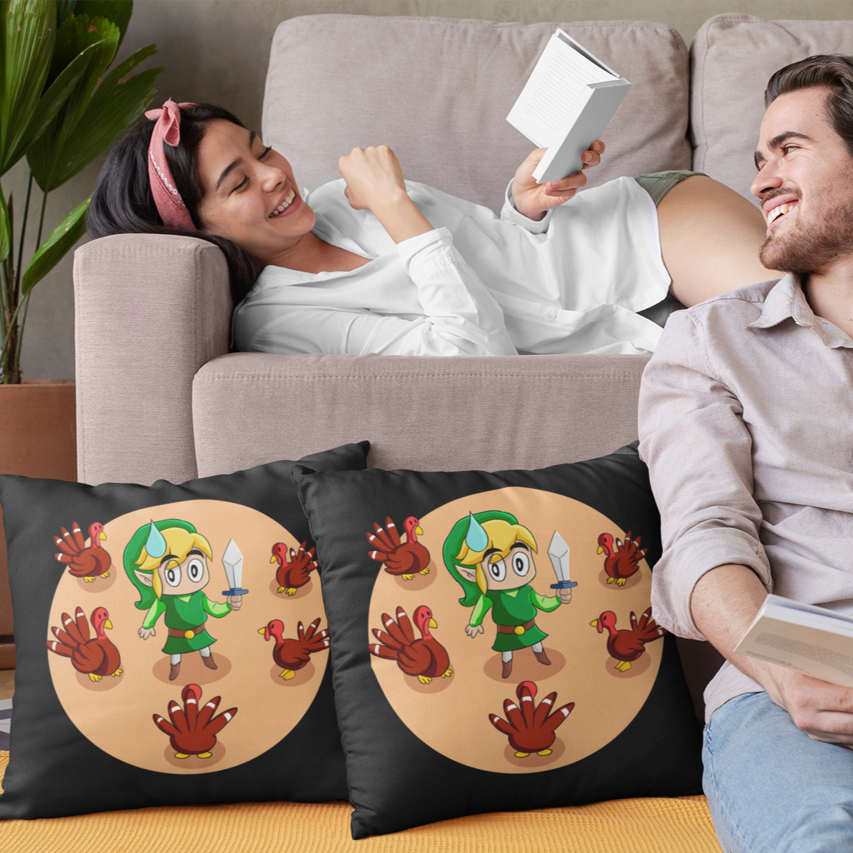 The Legend of Zelda Pillow Gaming Merch